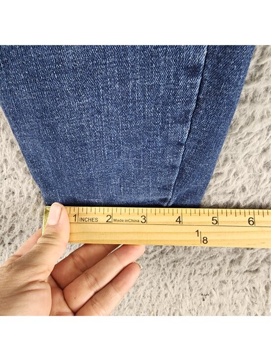 Old Navy Jeans Womens 6 Blue Stretch Denim Rockstar Super Skinny - Picture 7 of 11